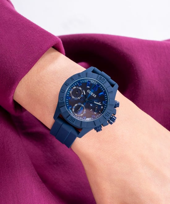 Guess Sportstar Dames Blauwe Horloge GW0775L4 - Image 6