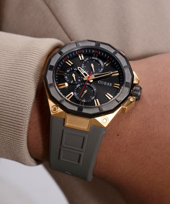 Guess R2 Heren Grijze Horloge GW0803G1 - Image 5