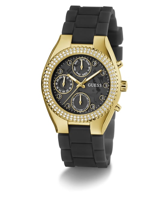 Guess Jelly Dames Zwarte Horloge GW0773L2 - Image 3