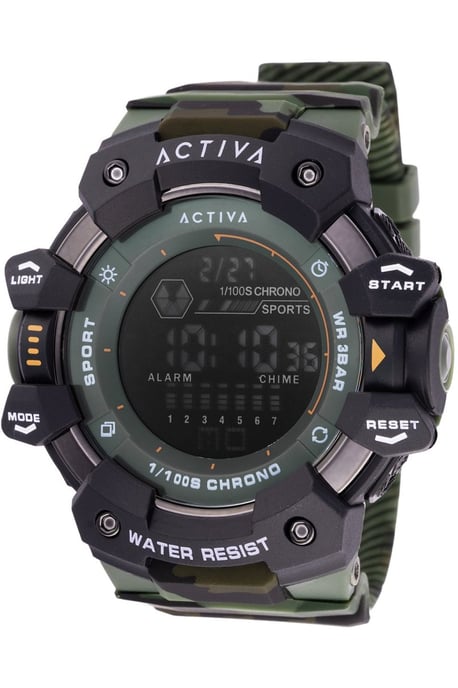 Activa x Invicta Digital ACW8050MC-004 Men's Quartz Watch - 50mm - Image 1