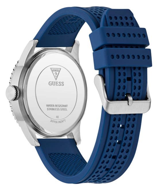 Guess Varsity G Heren Blauwe Horloge GW0890G1 - Image 4