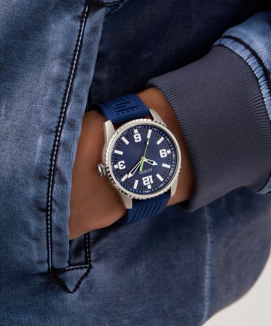 Guess Varsity G Heren Blauwe Horloge GW0890G1 - Image 5
