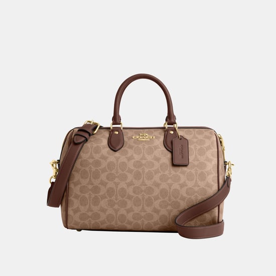 Rowan Large Satchel Bag In Signature Canvas - Image 1