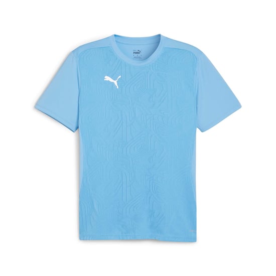 Heren Puma TeamFINAL Trainingsshirt in Lichtblauw - Image 1