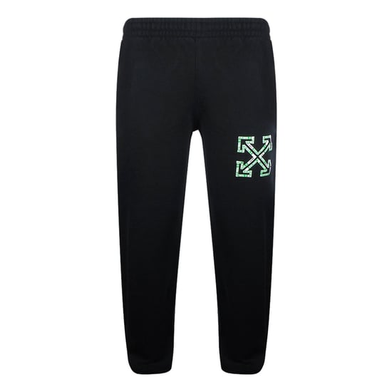 Off-white Tape Arrows Slim Shorten Sweatpant Zwart - Image 1