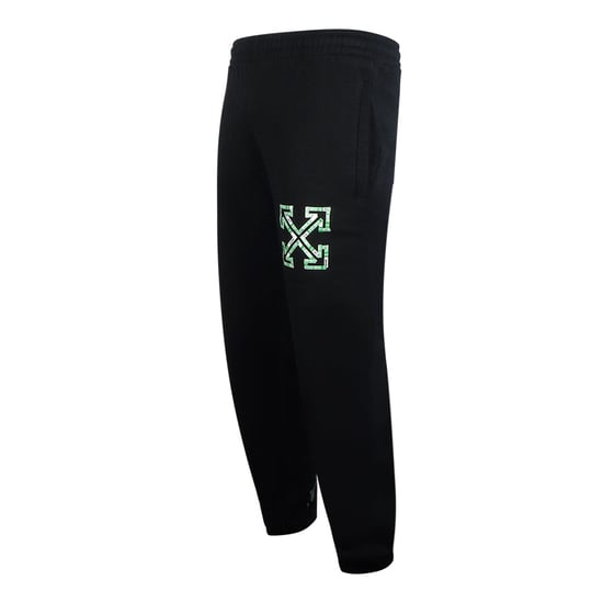 Off-white Tape Arrows Slim Shorten Sweatpant Zwart - Image 2