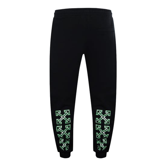 Off-white Tape Arrows Slim Shorten Sweatpant Zwart - Image 3