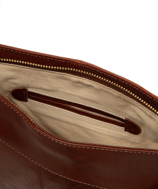 'Fabiana' Black Leather Backpack - Image 5