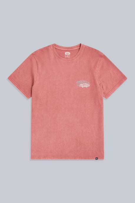 'Jacob' Men's Cotton T-Shirt Comfy Beach Summer Casual Tee Burgundy - Image 5