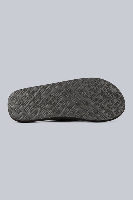 'Jekyl' Men's Flip Flops with Soft Padded Upper straps Slip-on Beach Sandals Outdoors Grey - Image 3