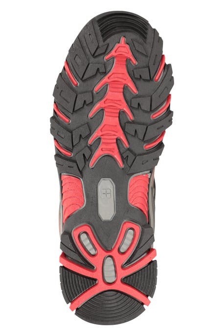 'Oscar'' Kids Walking Boots Suede Mesh Upper Cushioned Hiking Everyday Shoes Camouflage - Image 3
