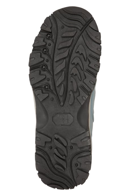 'Adventurer' Women's Waterproof Rain Boots Cushioned Footbed Mesh Lining Trail Trekking Wellies Blue - Image 6