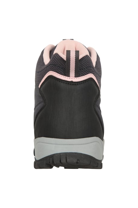 'Adventurer' Women's Waterproof Rain Boots Cushioned Footbed Mesh Lining Trail Trekking Wellies Purple - Image 3