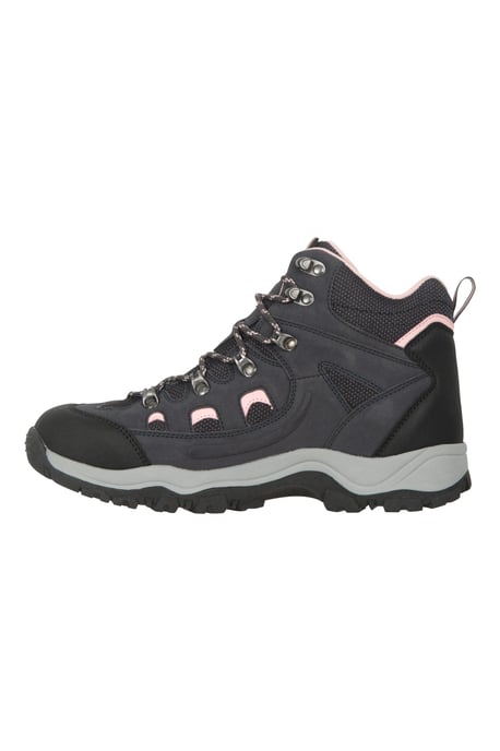 'Adventurer' Women's Waterproof Rain Boots Cushioned Footbed Mesh Lining Trail Trekking Wellies Purple - Image 4