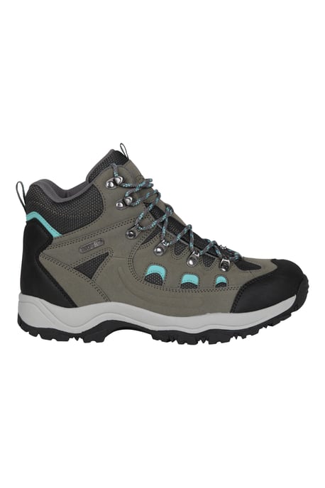 'Adventurer' Women's Waterproof Rain Boots Cushioned Footbed Mesh Lining Trail Trekking Wellies Forest Green - Image 3