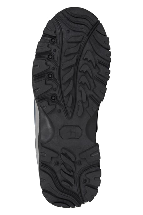 'Adventurer' Women's Waterproof Rain Boots Cushioned Footbed Mesh Lining Trail Trekking Wellies Navy - Image 5
