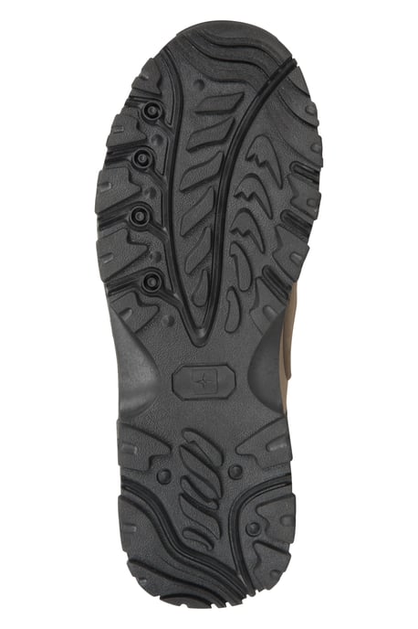 'Adventurer' Men's IsoDry Boots Cushioned Footbed Breathable Waterproof Hiking Shoes Khaki - Image 3