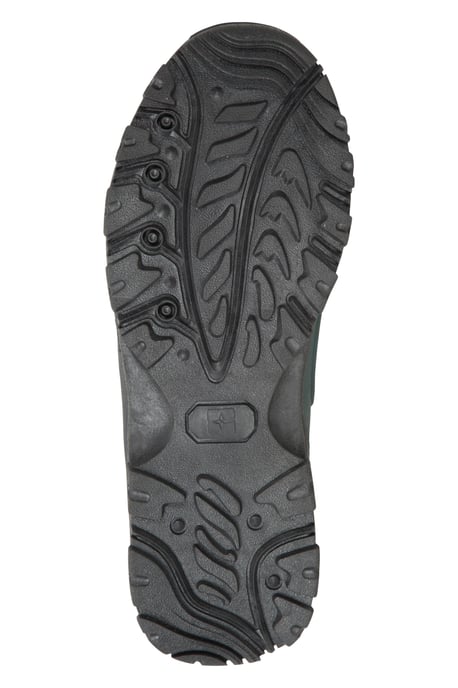'Adventurer' Men's IsoDry Boots Cushioned Footbed Breathable Waterproof Hiking Shoes Black - Image 3