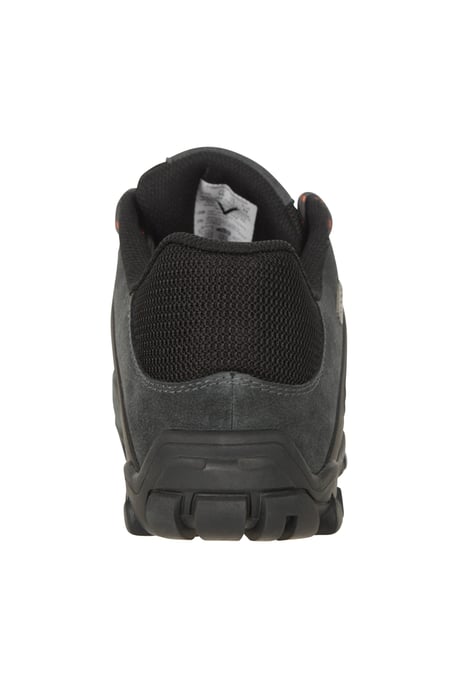 'Curlews' Men's Walking Shoes Rubber Outsole Waterproof Everyday Footwear Dark Grey - Image 3