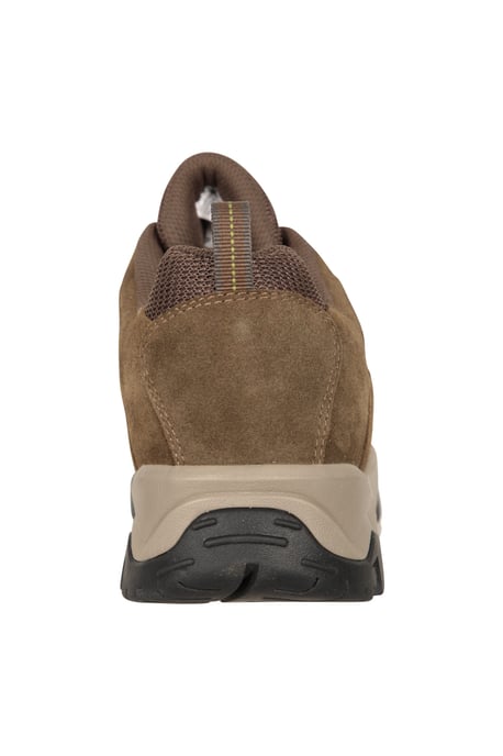 'Voyage' Men's Waterproof Shoes Rubber Outsole Toe Bumper Walking Trekking Footwear Brown - Image 3