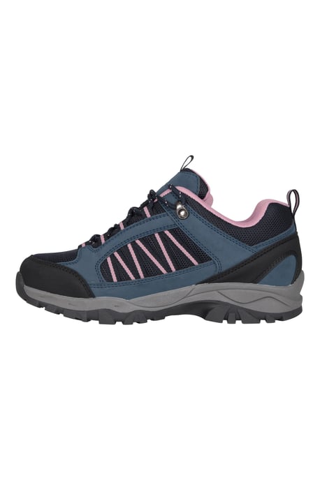 'Path' Women's Walking Shoes Waterproof Breathable Cushioned Hiking Footwear Navy - Image 4