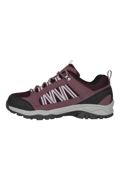 'Path' Women's Walking Shoes Waterproof Breathable Cushioned Hiking Footwear Purple - Image 4