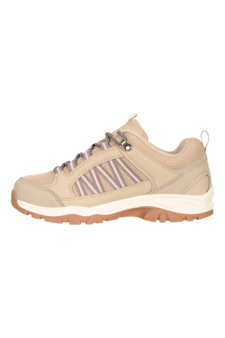 'Path' Women's Walking Shoes Waterproof Breathable Cushioned Hiking Footwear Taupe - Image 5