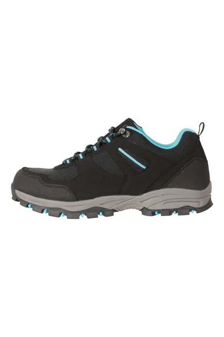'McLeod' Women's Walking Shoes with Deep Lugs Mesh Lined Hiking Footwear Charcoal - Image 4