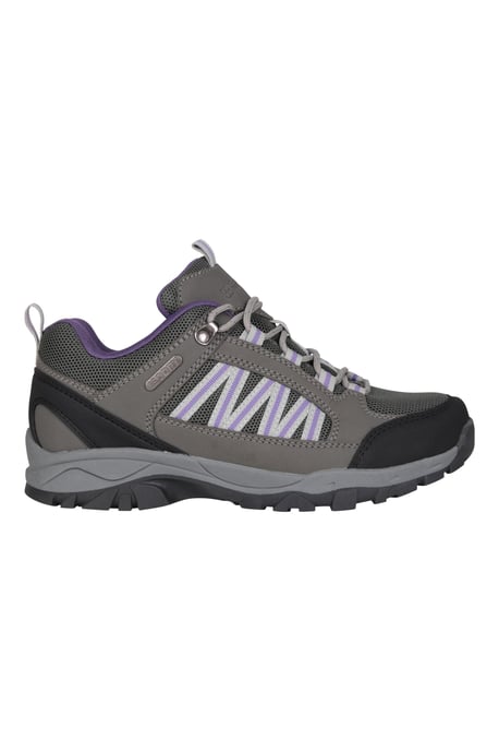 'Path' Women's Walking Shoes Waterproof Breathable Cushioned Hiking Footwear Dark Grey - Image 3