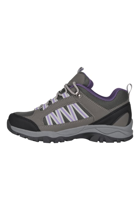 'Path' Women's Walking Shoes Waterproof Breathable Cushioned Hiking Footwear Dark Grey - Image 5