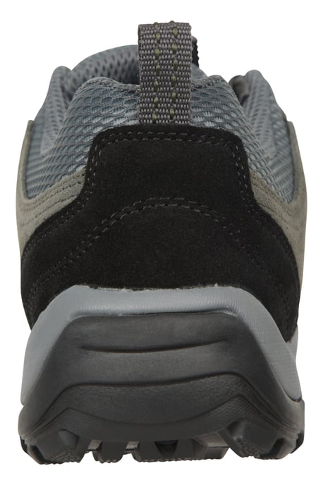 'Field' Men's Vibram Hiking Shoes Lightweight Waterproof Wide Fit Trekking Shoe Grey - Image 4