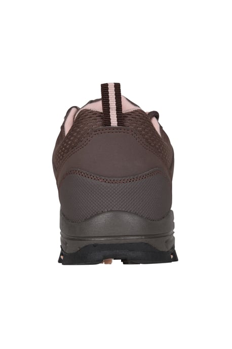 'McLeod' Women's Walking Shoes with Deep Lugs Mesh Lined Hiking Footwear Dark Brown - Image 3