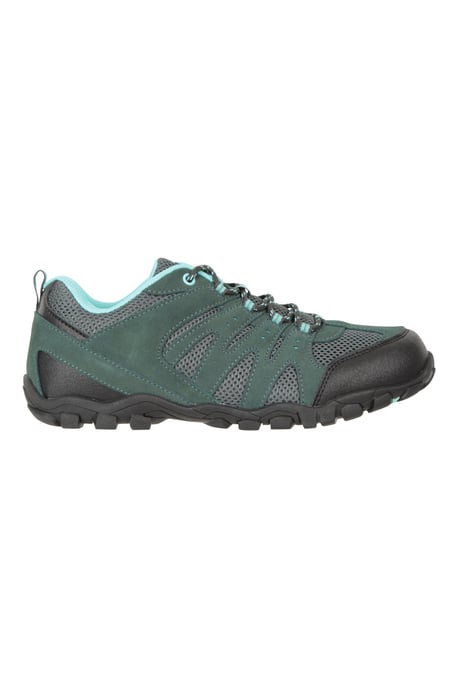'Outdoor II' Women's Hiking Shoes Suede Mesh Upper Rubber Outsole Trekking Footwear Navy/Blue - Image 2