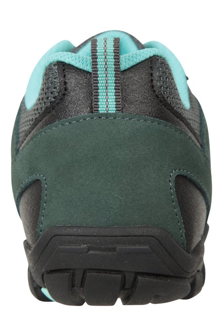 'Outdoor II' Women's Hiking Shoes Suede Mesh Upper Rubber Outsole Trekking Footwear Navy/Blue - Image 3