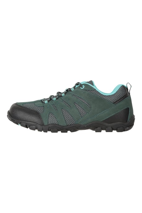 'Outdoor II' Women's Hiking Shoes Suede Mesh Upper Rubber Outsole Trekking Footwear Navy/Blue - Image 4