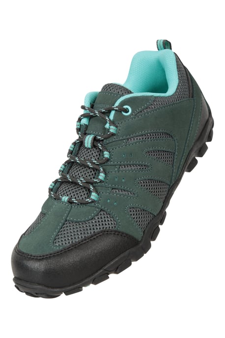 'Outdoor II' Women's Hiking Shoes Suede Mesh Upper Rubber Outsole Trekking Footwear Navy/Blue - Image 6