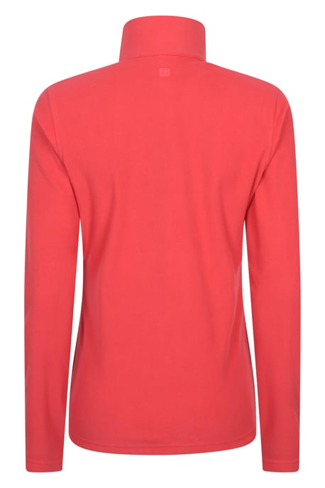 'Camber' Women's Striped Fleece Top Half Zip Quick Dry Breathable Sweater Red - Image 4