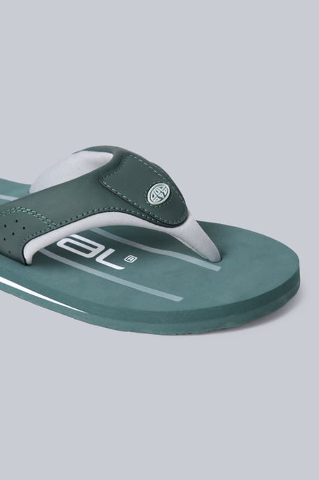 'Jekyl' Men's Flip Flops Lightweight Slip-on Sandals with Soft Padded Upper Straps Khaki - Image 5