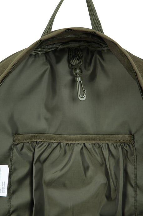 'Bolt' Unisex Backpack with Multiple Pockets Ripstop Fabric Everyday Rucksack Khaki - Image 6