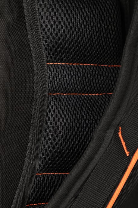 'Vic' Unisex Laptop Bag with Multiple Pockets Everyday Travel Backpack Black - Image 4