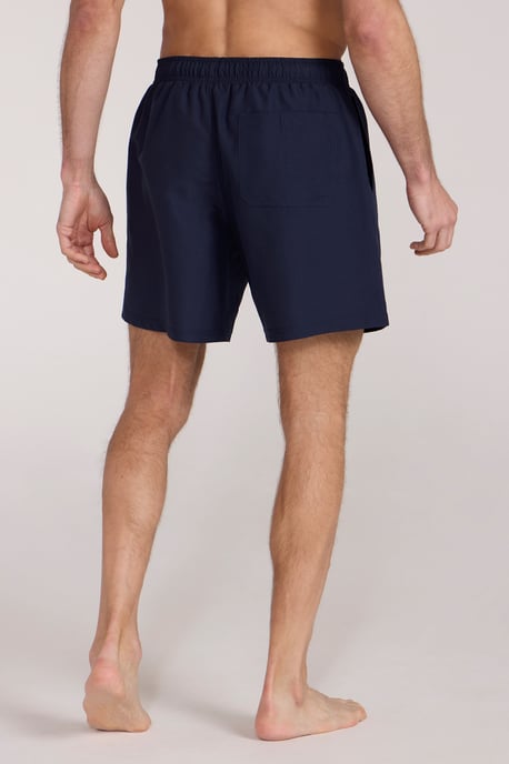 'Aruba' Men's Swim Shorts Quick Dry Drawcord Fastening Summer Holiday Swimwear Navy - Image 5