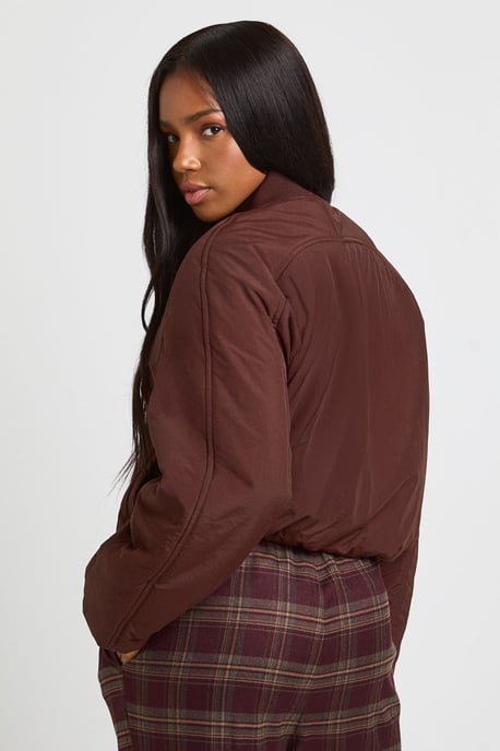 Oversized Bomber Jacket - Image 3