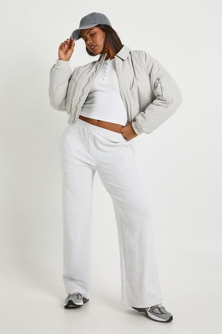 Ruched Sleeve Bomber Jacket - Image 3