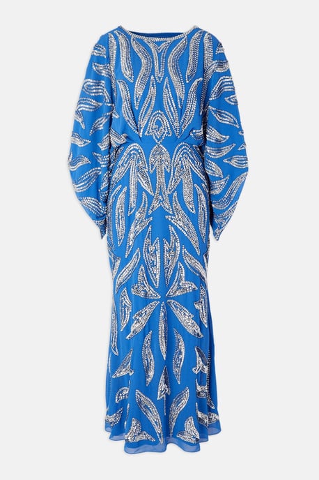 Kimono Sleeve Embellished Maxi Dress - Image 4