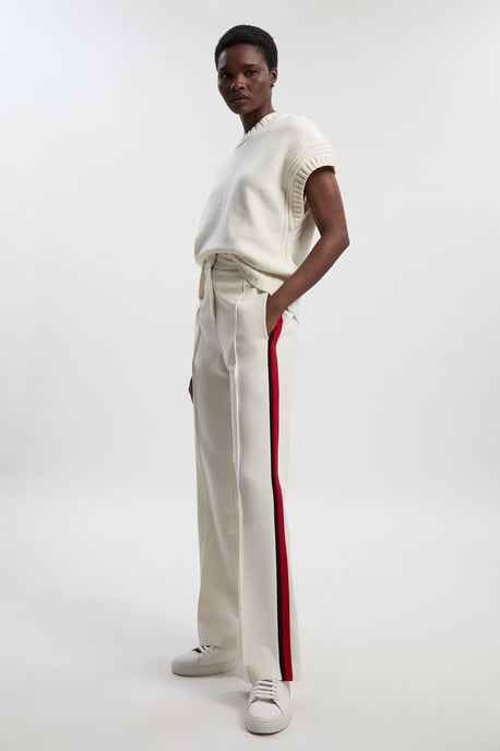Tailored Side Stripe Straight Leg Trouser - Image 1