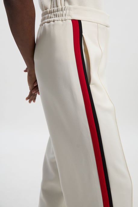 Tailored Side Stripe Straight Leg Trouser - Image 3