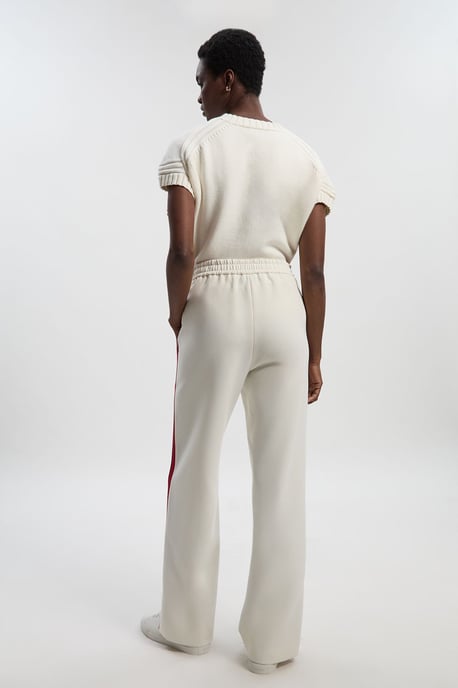 Tailored Side Stripe Straight Leg Trouser - Image 4