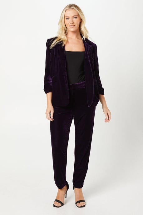 Velvet Tailored Trouser - Image 4