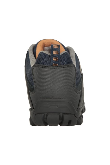 'Curlews' Men's Walking Shoes Rubber Outsole Waterproof Everyday Footwear Navy - Image 3