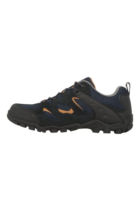 'Curlews' Men's Walking Shoes Rubber Outsole Waterproof Everyday Footwear Navy - Image 4